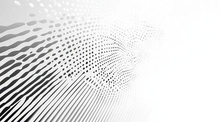 Modern white and grey halftone background – abstract decorative pattern for web design, banners, posters, and layouts – versatile vector illustration for digital and print projects