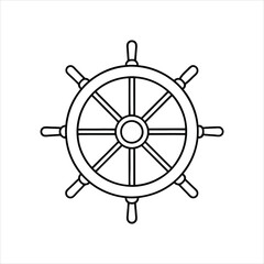 Obraz premium Nautical Charm Maritime Clipart Vector Illustration