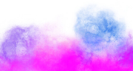 colorful dreamy misty smoke element
