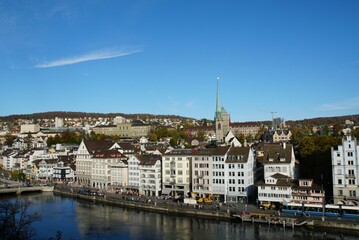 Zürich view from Lindenhof - Switzerland