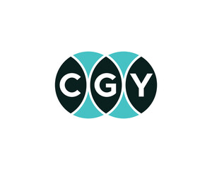 CGY logo design vector template. CGY