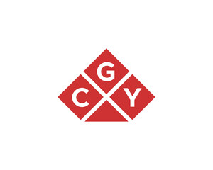 CGY logo design vector template. CGY
