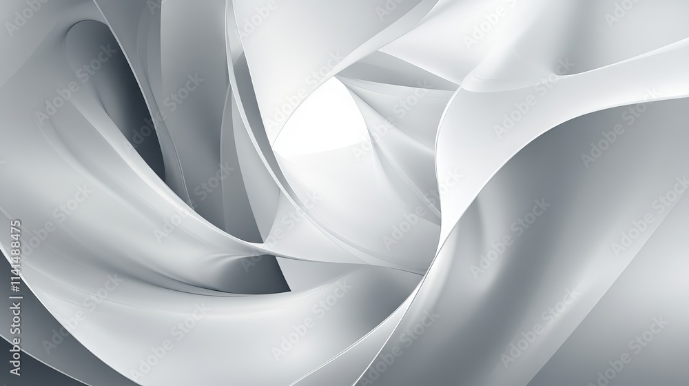 Aufkleber abstract gray background with smooth texture and subtle gradient, ideal for minimalistic design, mod