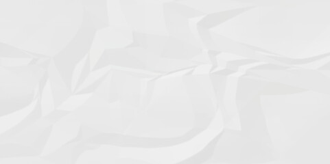 Abstract vector white wrinkly paper background. cardboard craft wrinkly paper, crumpled pattern texture. paper crumpled wrap. white fabric crushed- crumpled. white crumpled paper crushed parchment.