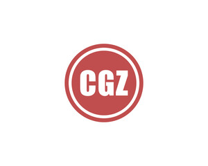 CGZ Logo design vector template. CGZ