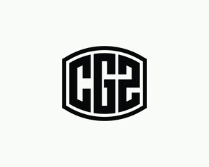 CGZ Logo design vector template. CGZ