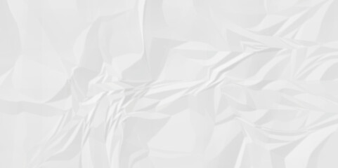 Abstract vector white wrinkly paper background. cardboard craft wrinkly paper, crumpled pattern texture. paper crumpled wrap. white fabric crushed- crumpled. white crumpled paper crushed parchment.