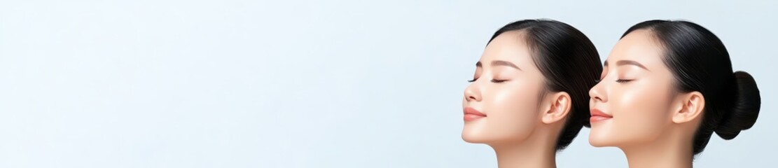 Intense dialogue, two individuals in close conversation, heads turned towards each other