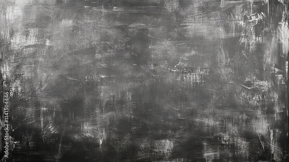 Poster abstract rough grey background with blank chalkboard texture for versatile graphic design, creative 