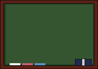 blackboard illustration
