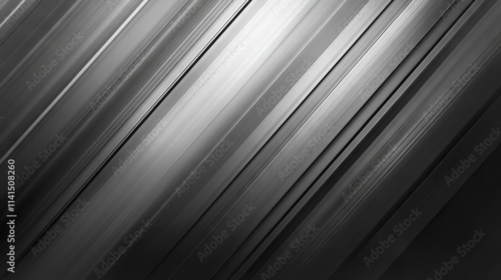 Poster modern abstract grey background with dynamic diagonal lines and strips pattern for contemporary grap