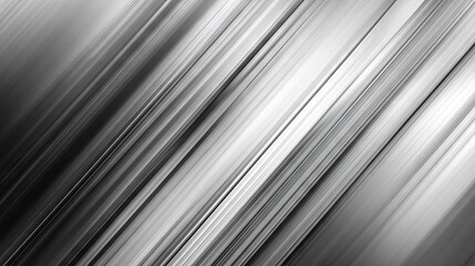 Fototapeta premium Modern abstract grey background with dynamic diagonal lines and strips pattern for contemporary graphic design, digital art, and creative projects