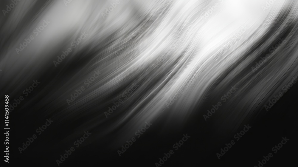 Poster elegant grey and black abstract gradient background with smooth blur effect for modern graphic desig