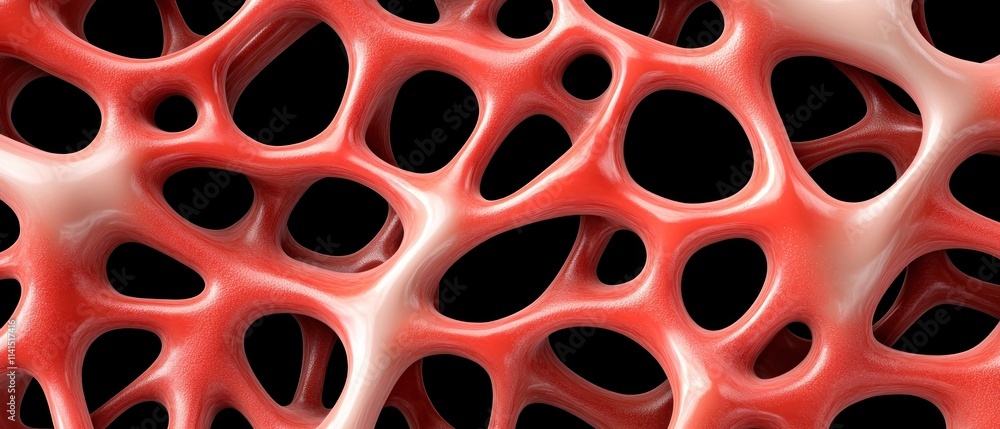 Poster exploring cellular structures microscopic images of tissue in laboratory environments