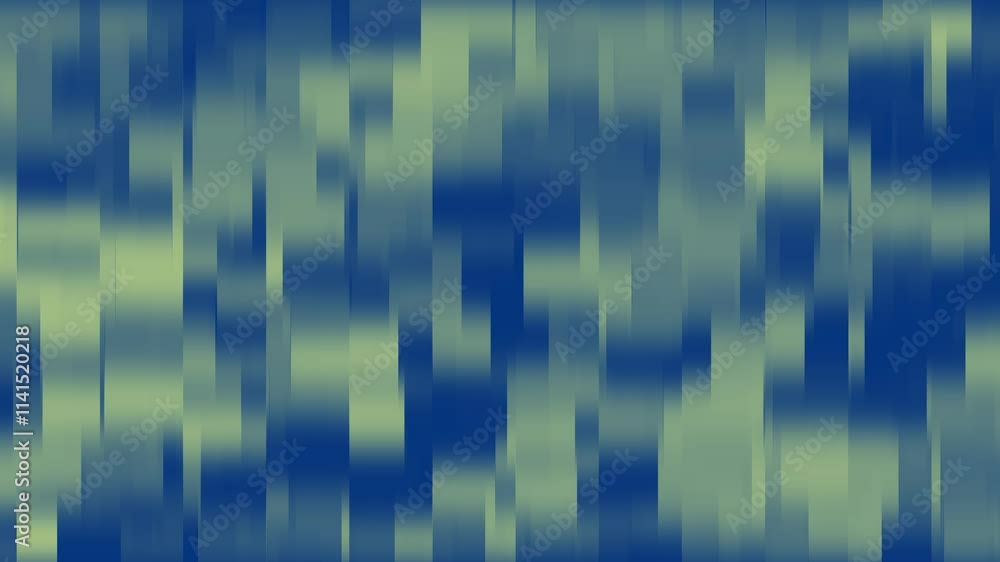 Poster geometric tech motion background in dark blue with squares shapes. seamless looping animation