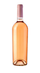 Rose wine bottle