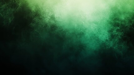 Fototapeta premium background of deep green fading into black, Generative AI