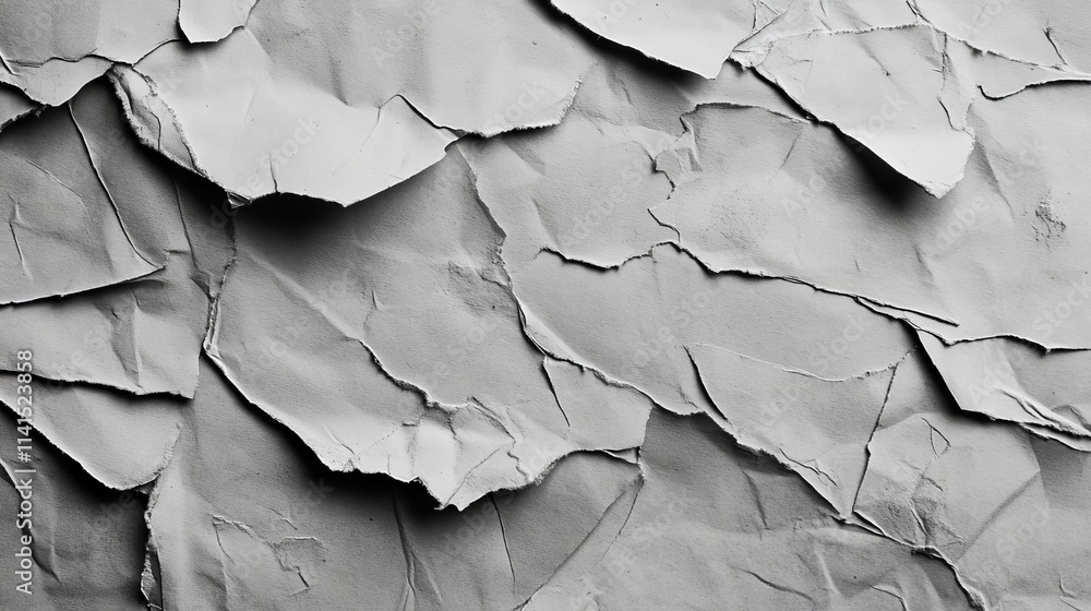 Poster seamless grey paper texture background for graphic design and digital projects, smooth neutral surfa