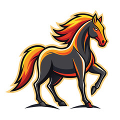 Premium Full Body Horse Logo Design for Branding and Marketing