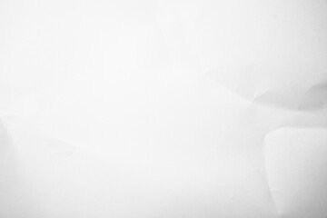 White Paper Texture background. Crumpled white paper abstract shape background with space paper for text