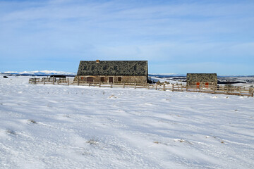 Aubrac - buron du Trap Haut