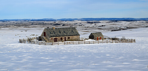 Aubrac - buron du Trap haut
