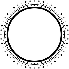 Original frame for printing and web design