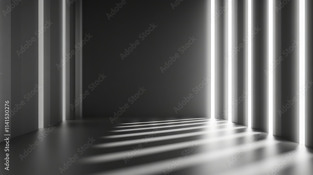 Aufkleber elegant gray background with beautiful light patterns for professional product presentation and stud