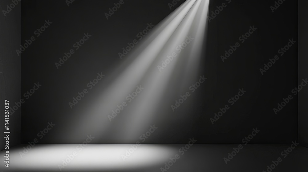 Poster elegant gray background with beautiful light patterns for professional product presentation and stud
