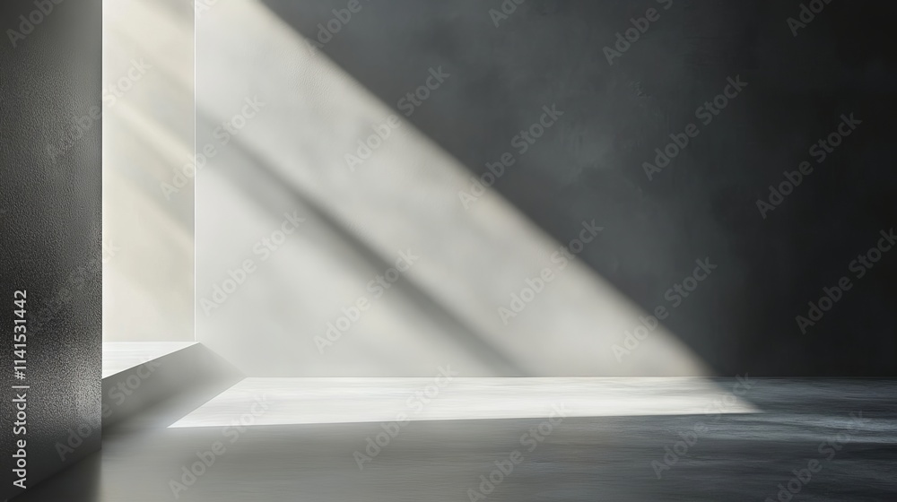 Poster elegant gray background with beautiful light patterns for professional product presentation and stud