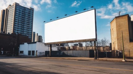Large Horizontal Billboard in High-Traffic Area