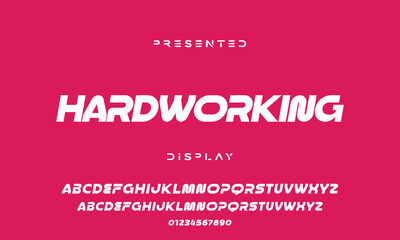 Abstract modern urban alphabet fonts. Typography sport, technology, fashion, digital, future creative logo font.