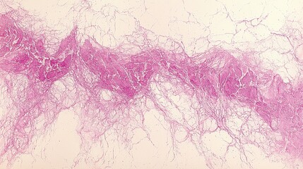 Obraz premium Microscopic image of neural tissue interconnectedness laboratory scientific illustration abstract environment top-down view