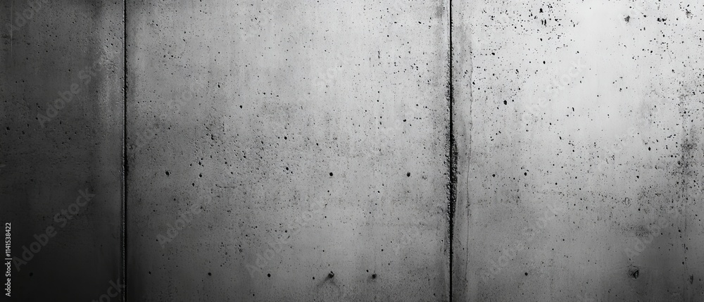 Aufkleber grey cement wall texture in loft-style design, ideal for facebook cover dimensions, ready-to-use bac
