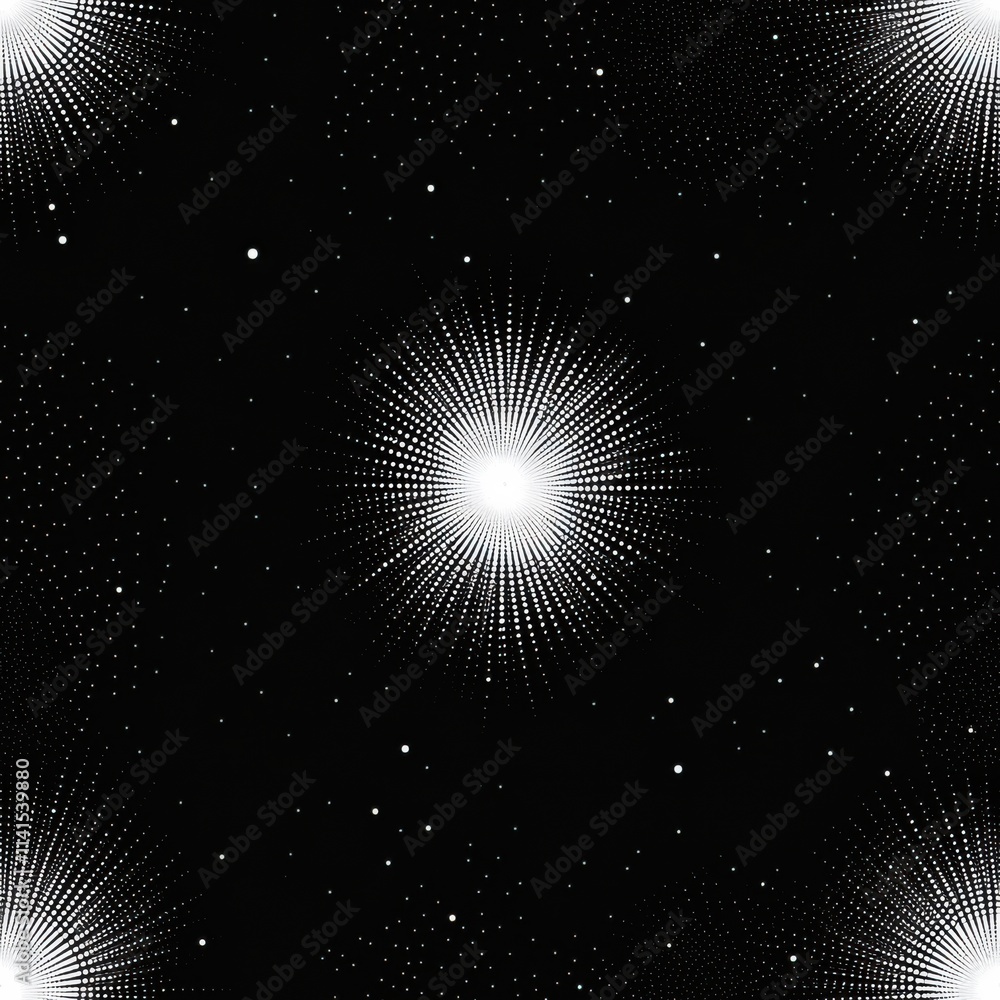 Poster stellar burst display outer space abstract art cosmic environment aerial view celestial concept