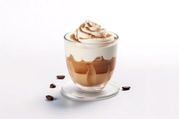 Delicious Iced Coffee with Whipped Cream