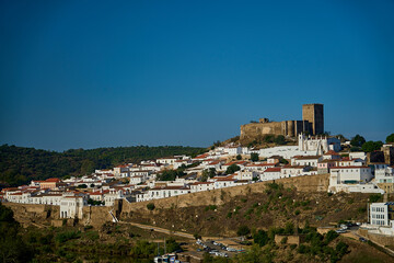 Obraz premium old town of the historic city of Mertola.