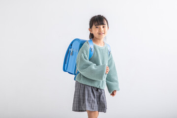 笑顔の小学１年生