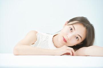 Obraz premium 女性ポートレート