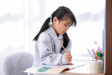  宿題をやりたくない子供