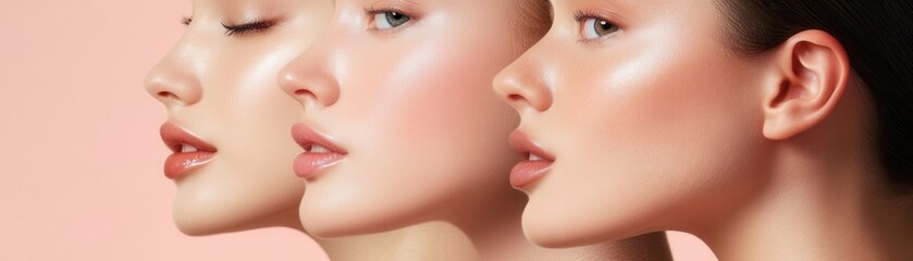 Glowing skin with a radiant smile, embodying natural beauty and confidence in every moment.