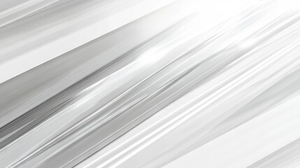 Fototapeta premium Abstract white and gray background featuring geometric lines and soft light gradients – minimalist space design concept