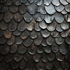 Dark Scale Texture: Seamless Background for Design