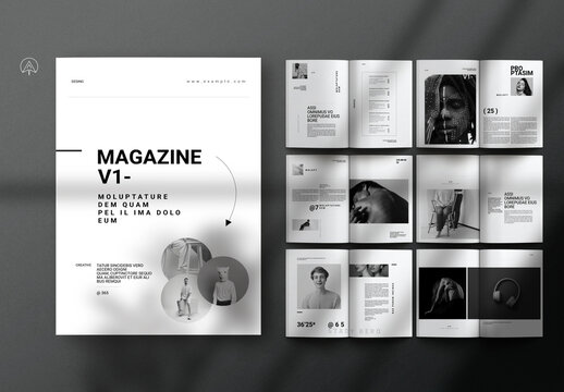 Minimal Magazine Template