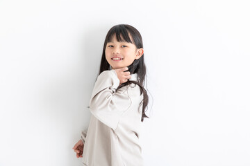 女の子のポートレート