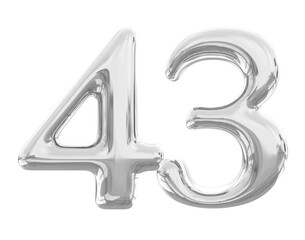 Silver Number 43