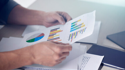 A confident business manager for finance, investment, innovation, and success.