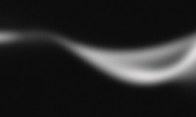 black background white light