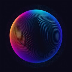 Gradients of balls shapes futuristic design of coverages vector geometric illustration halftone 3d abstract background of purple pink gradients beads shapes