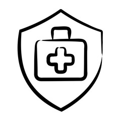 Obraz premium Health Insurance Icon
